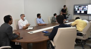 Çalışkan, ilçe müdürleriyle değerlendirme toplantısı yaptı