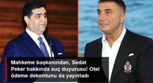 Esat Toklu'dan Sedat Peker hakkında suç duyurusu! Otel ödeme dekontunu da yayınladı