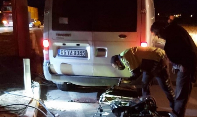 Konya'da trafik kazası: 2 yaralı