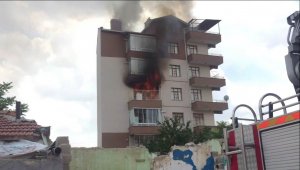 Konya'da yangın paniği