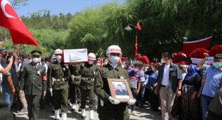 Aksaraylı şehit Piyade Uzman Çavuş Sergen Güçlüer son yolculuğuna uğurlandı