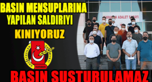 KARAMAN'DA YEREL BASIN MENSUPLARINA YAPILAN SALDIRIYI KINIYORUZ