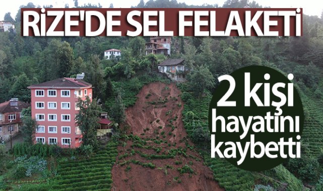 Rize'de ölü sayısı 5'e yükseldi, kayıp 3 kişi ise aranıyor