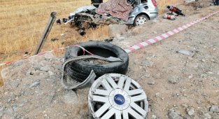 Aksaray'da otomobil ile oto kurtarıcı çarpıştı: 2 ölü, 1 yaralı