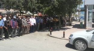 Cezaevinde ölen Büyükşen çiftçi cinayeti tutuklusu son yolculuğuna uğurlandı