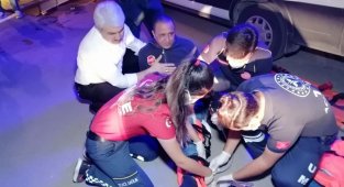 Otomobil ile motosiklet çarpıştı: 1 yaralı