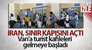 İran’dan Van’a turist kafileleri gelmeye başladı