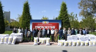 Konya Büyükşehir'in hayvansal üretime desteği sürüyor