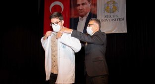 Selçuk Üniversitesi Tıp Fakültesinde beyaz önlük heyecanı