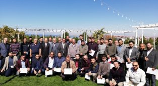 Hüyük'te görevli din görevlileri vefa programında Beyşehir'de buluştu