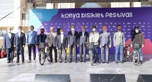 Konya Bisiklet Festivali başladı