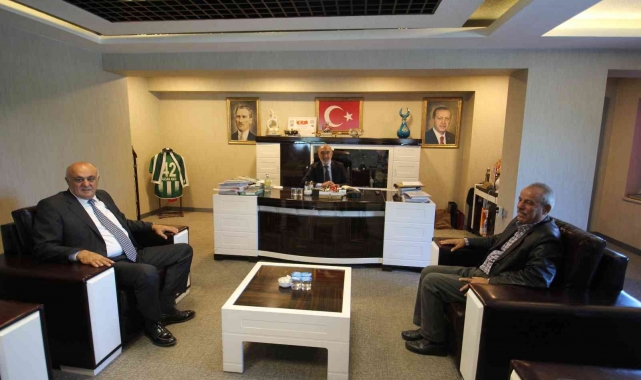 Konya Pancar Ekicileri Kooperatifi Başkanı Erkoyuncu'dan AK Parti'ye ziyaret