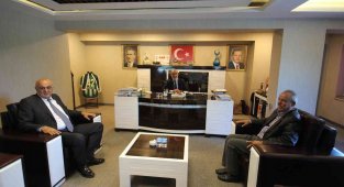 Konya Pancar Ekicileri Kooperatifi Başkanı Erkoyuncu'dan AK Parti'ye ziyaret