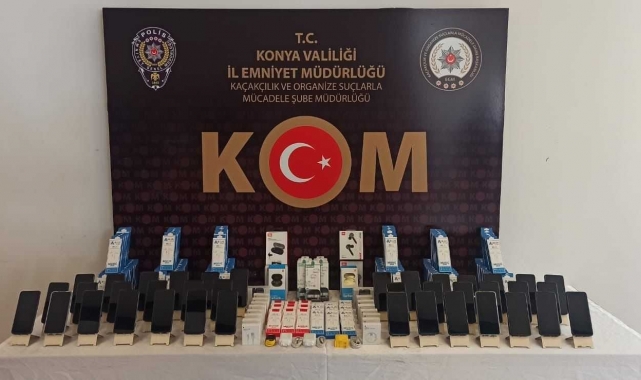 Konya'da kaçakçılık operasyonu: 2 gözaltı