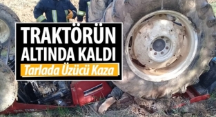 Traktörden düşen çocuk hayatını kaybetti