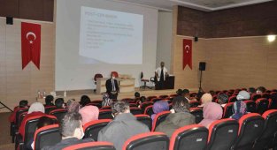 Karaman'da sağlık personeline eğitim