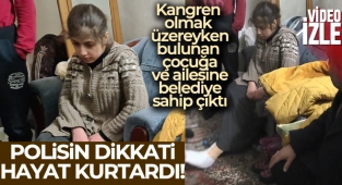 Ayakları kangren olmak üzere bulunan genç kız ölümden kurtarıldı