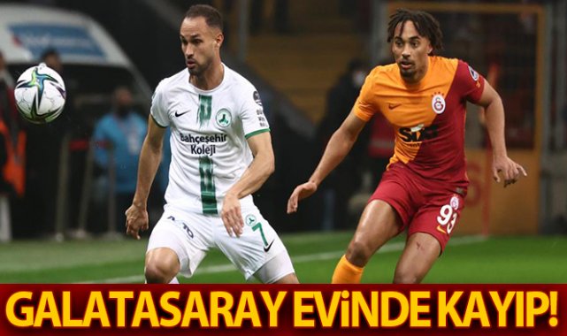 Galatasaray evinde kayıp!