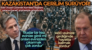 Kazakistan'da gerilim sürüyor!