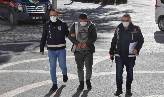 Konya'da uyuşturucu operasyonu 1 tutuklama