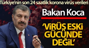 Son 24 saatte korona virüsten 210 kişi hayatını kaybetti