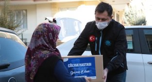 Aksaray Belediyesi'nden 101 çölyak hastasına glütensiz gıda