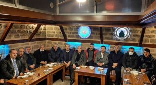 Başkan Hasan Kılca muhtarlarla bir araya geldi