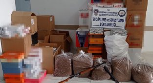 Konya'da kaçak sigara operasyonu