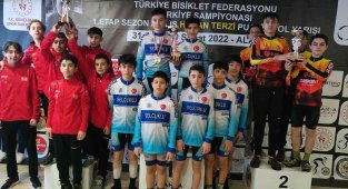 Selçuklu Belediyespor Bisiklet Takımı Türkiye şampiyonu