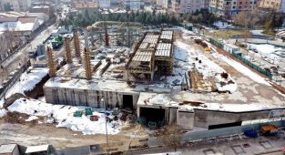 Selçuklu Külliyesi inşaatı hızla yükseliyor