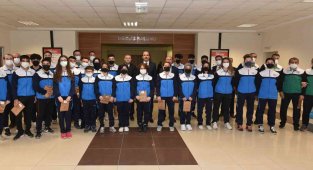 Selçuklu'da başarılı sporculara ödül