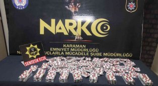 Karaman'da 2 kişi uyuşturucudan tutuklandı