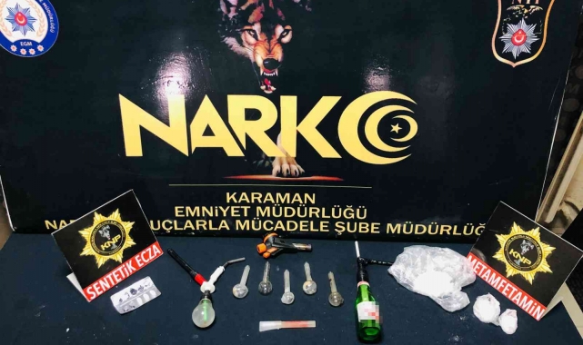 Karaman'da uyuşturucu operasyonu: 4 kişi tutuklandı