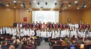 KMÜ'de beyaz önlük giyme töreni