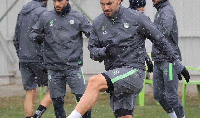 Konyaspor'da Kayserispor maçı hazırlıkları