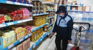 Kulu'da marketlerde sıvıyağı denetimi