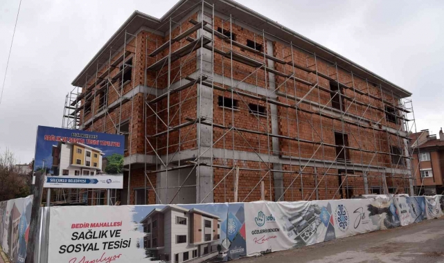 Selçuklu'da "Bedir Sağlık ve Sosyal Tesisi"nde çalışmalar sürüyor