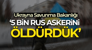 Ukrayna: '15 bin Rus askerini öldürdük'