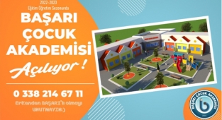 Başarı Çocuk Akademisi Açılıyor