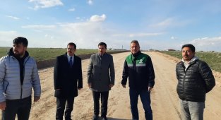 Karatay Belediyesi Obruk ve Sürüç mahalleleri arasındaki yolu genişletiyor