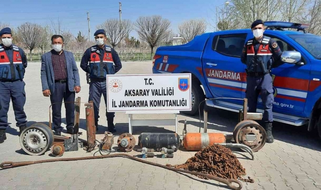 Konya'da çaldılar, Aksaray'da JASAT'tan kaçamadılar