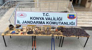 Konya'da kablo hırsızlığı şüphelisi tutuklandı