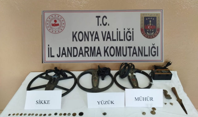 Konya'da tarihi eser operasyonu