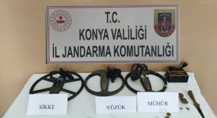 Konya'da tarihi eser operasyonu