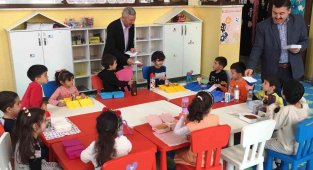 Kulu'da tekne orucu tutan çocuklar ödüllendirildi