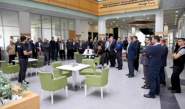 Meram Belediyesinde deprem semineri ve tatbikatı gerçekleştirildi