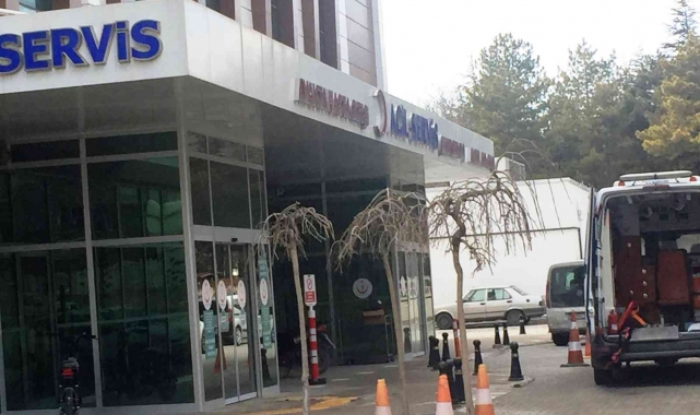 Taş fabrikasında elektrik akımına kapılan işçi yaralandı