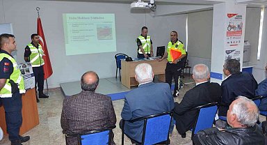 Ereğli'de traktör sürücülerine eğitim
