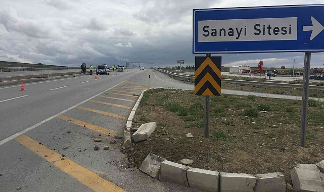 Konya'da otomobil takla attı: 1 yaralı