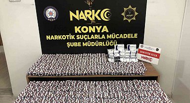 Konya'da uyuşturucu operasyonu: 48 gözaltı
